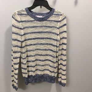 Blue and cream Xhilaration sweater size S
